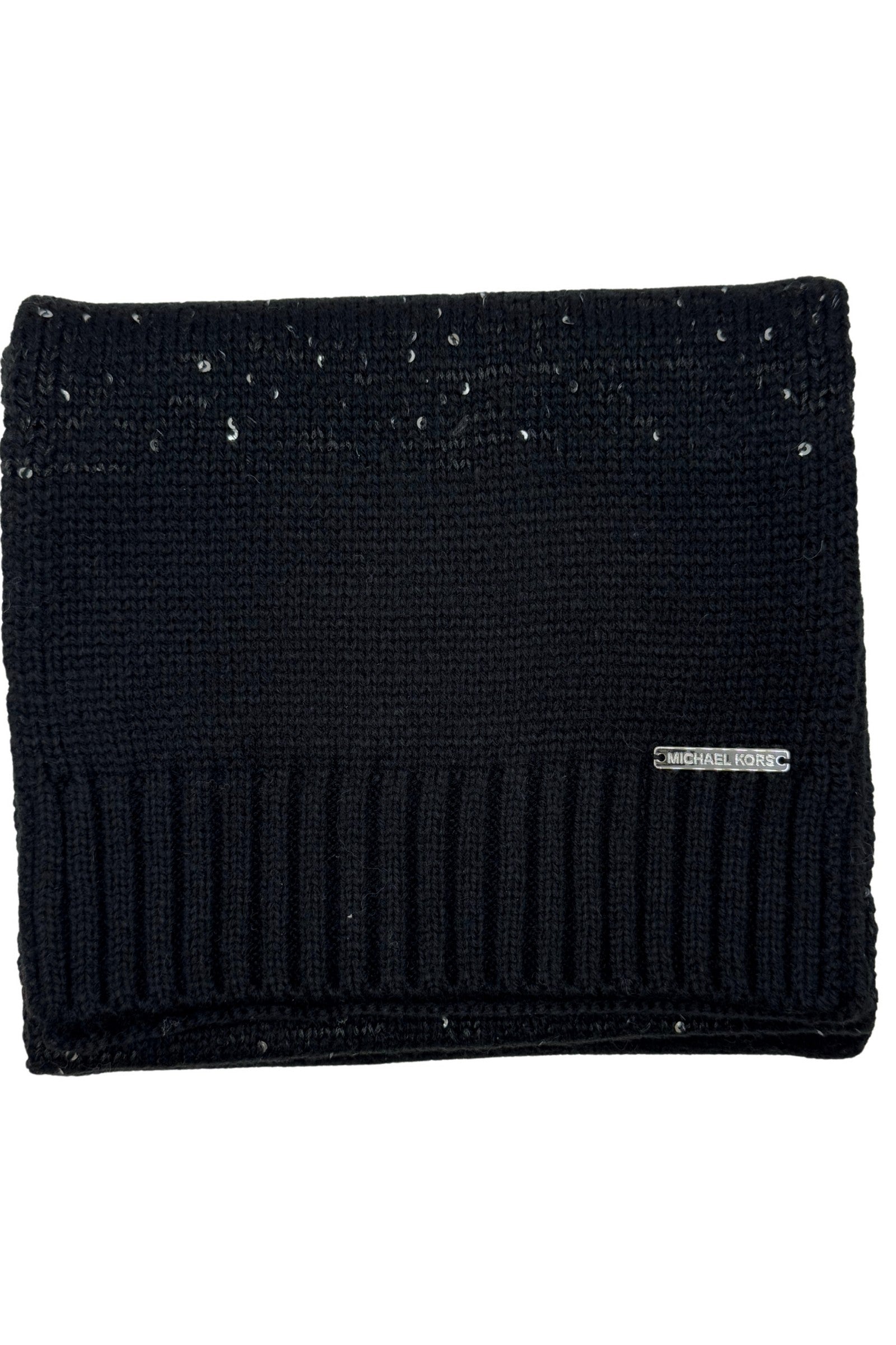 Шарф с пайетками 408073256 black