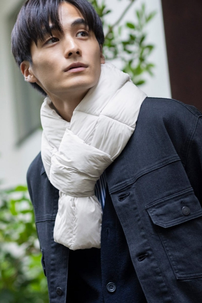 Утепленный шарф 302470554 gray