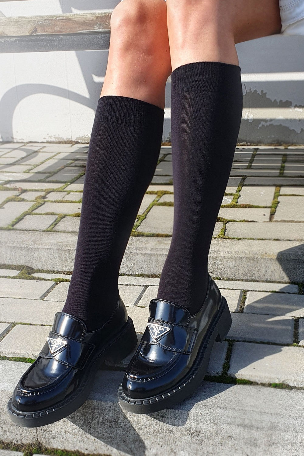 Хлопковые гольфы 080 Smooth