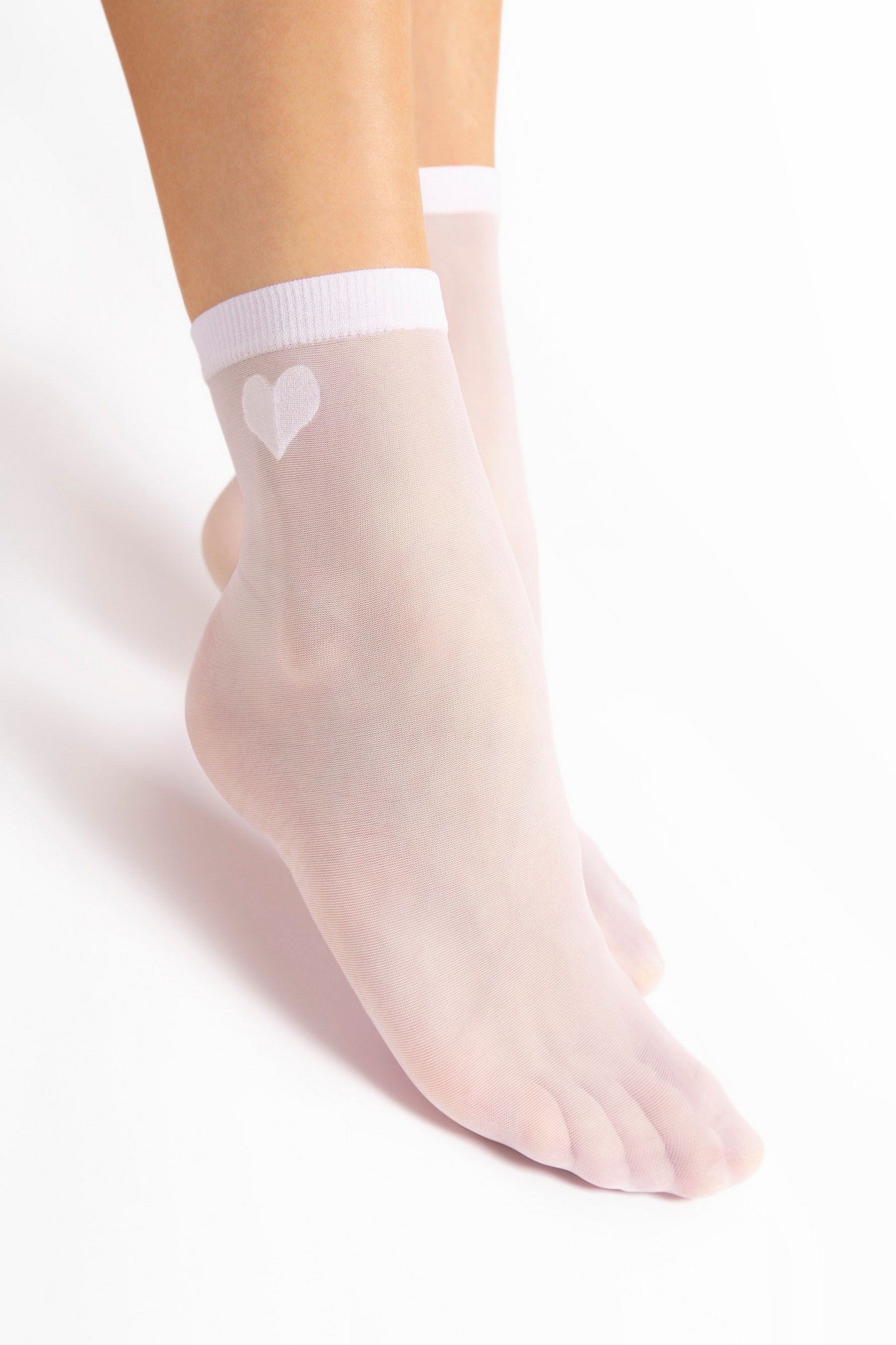 Носки с сердечком Cupido G1191 20d