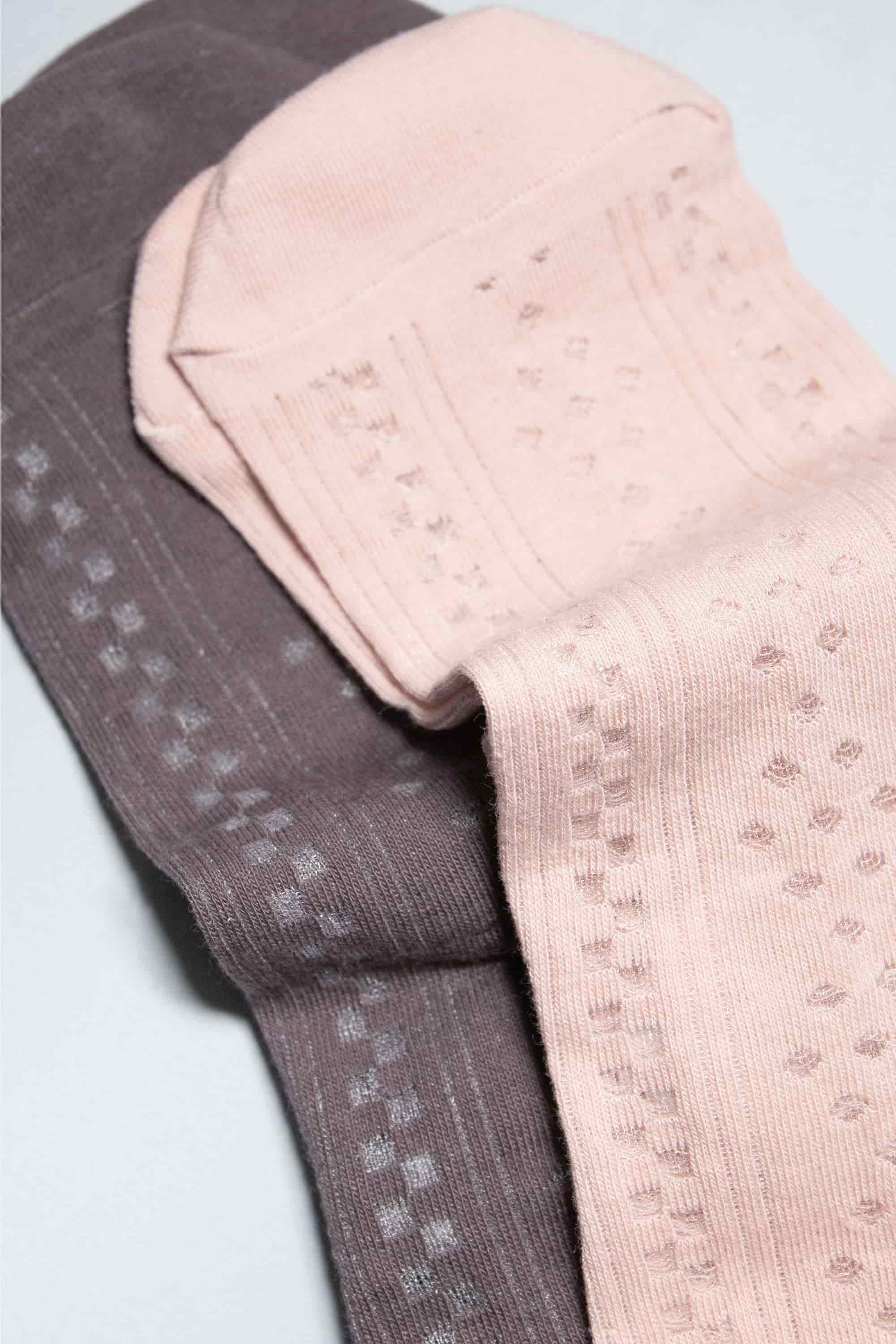 Хлопковые носки с сеткой G16 Cotton Rhomb (2 пары)