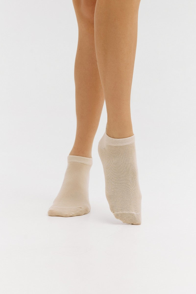 Спортивные носки LSO04-2 beige