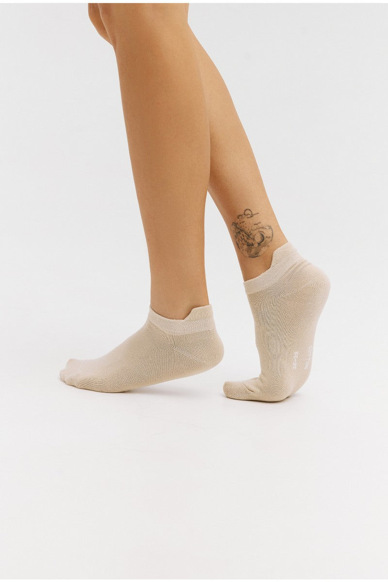 Спортивные носки LSO04-2 beige