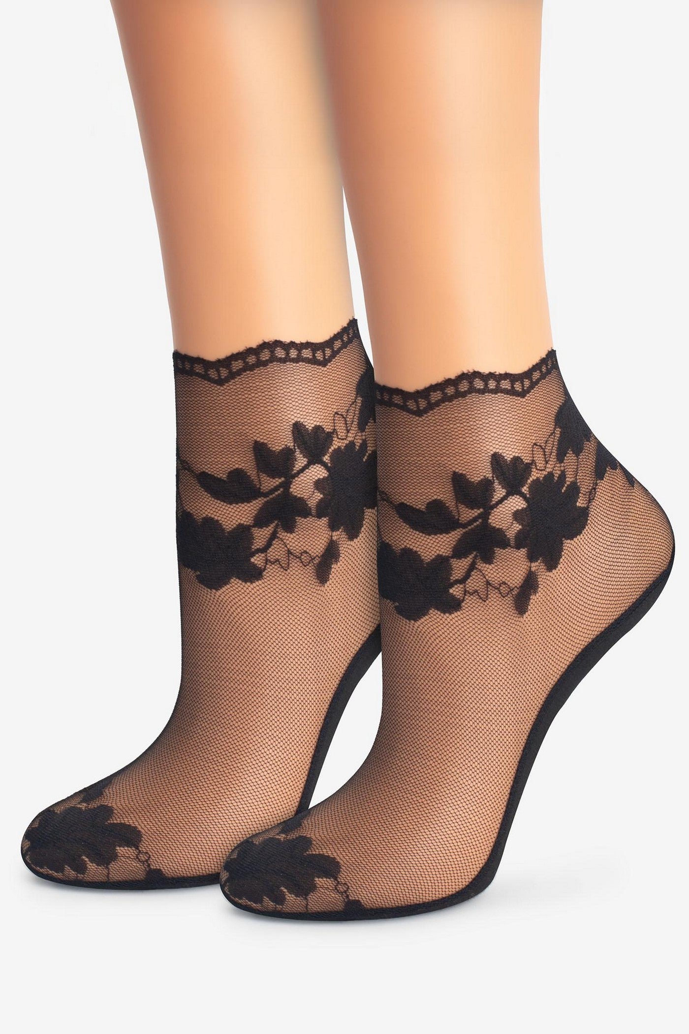 Носки с цветами E21 Socks Stopki