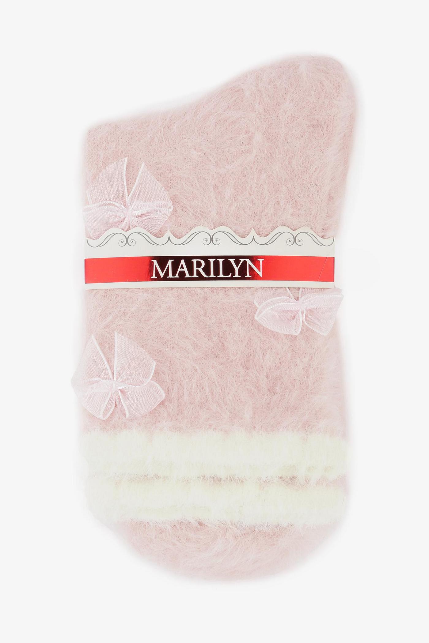 Теплые носки с бантами D41 Coozy Women