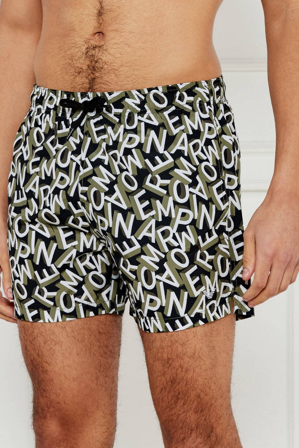 Чоловічі шорти для плавання 171869488 black/white