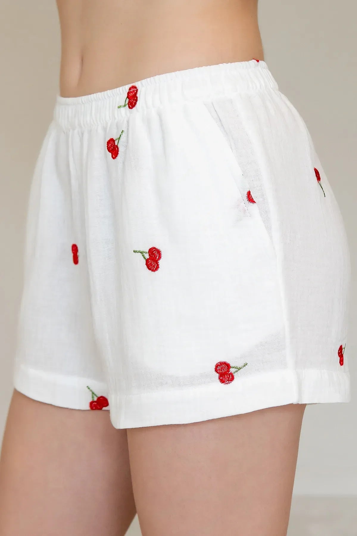 Пижамные шорты из муслина Cherry ML0068-38-08