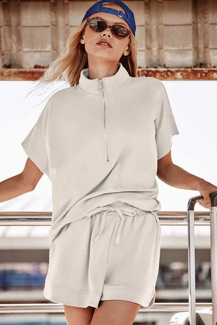 Трикотажные шорты 2/70018B beige