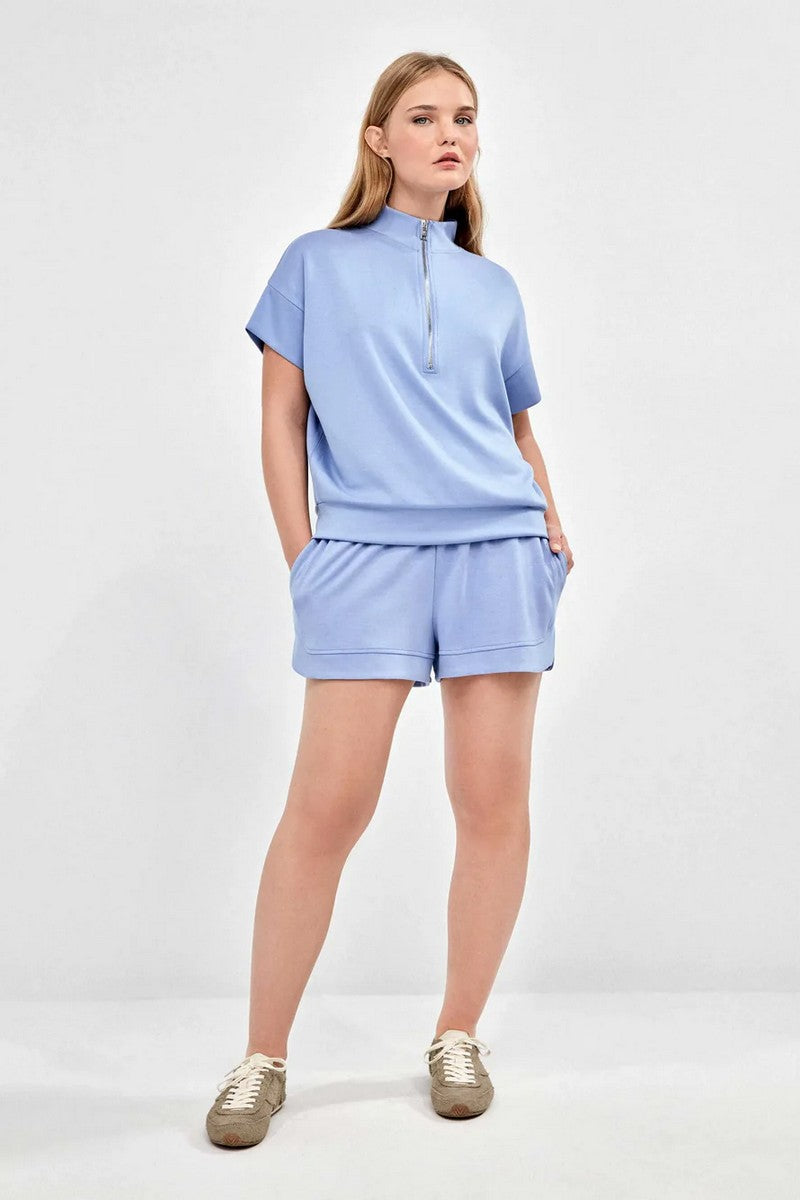 Трикотажные шорты 2/70018B blue