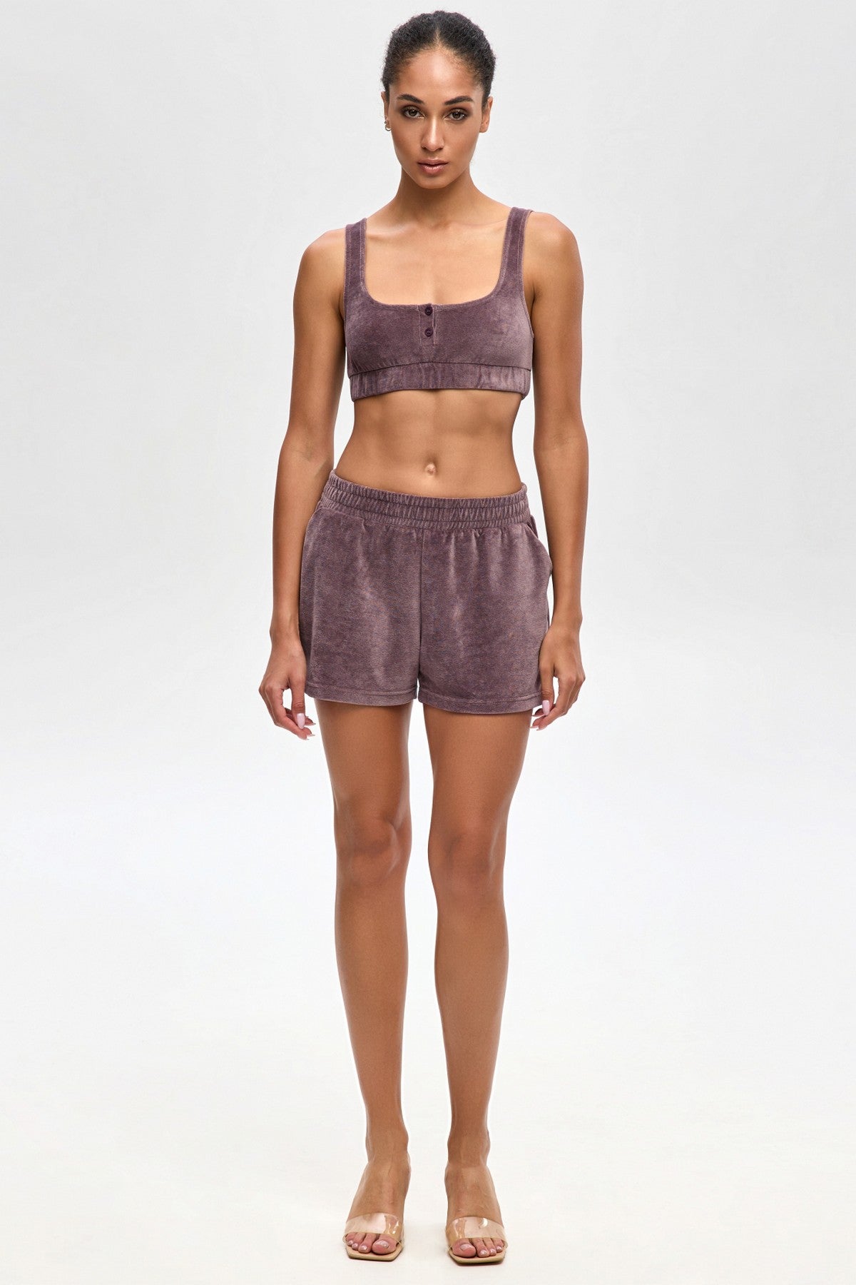 Велюровые шорты 1836/50073