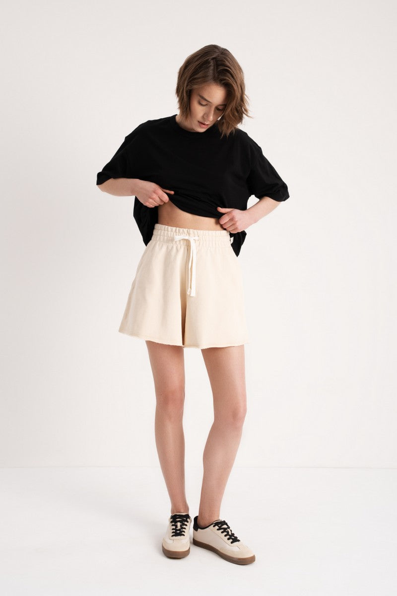 Трикотажные шорты LC015-0sh Faro milk