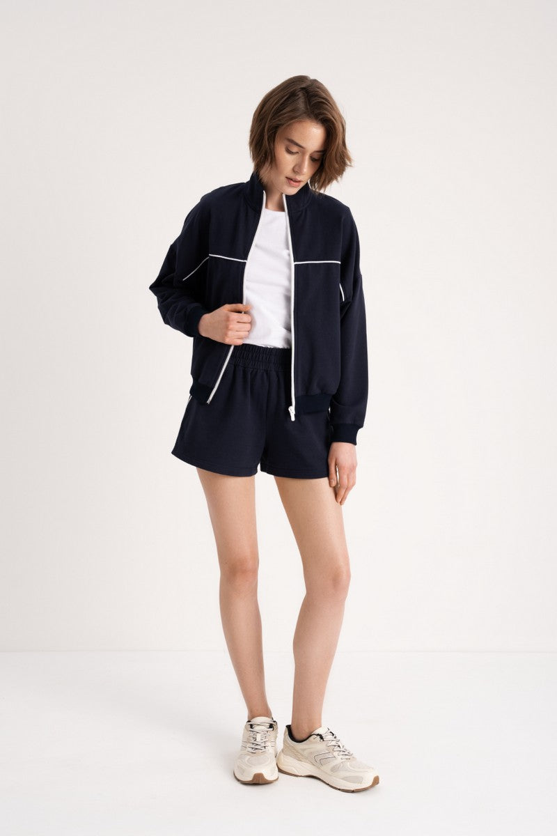 Трикотажні шорти LC034sh Dana dark blue