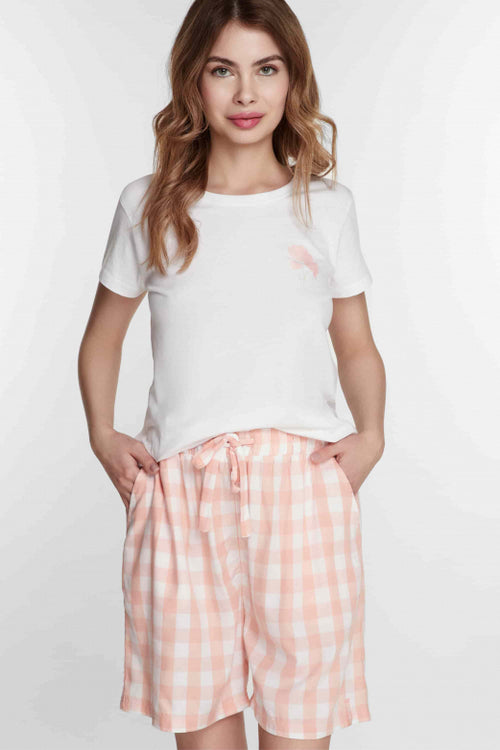 Пижамные шорты LH400-01 Peach Vibe