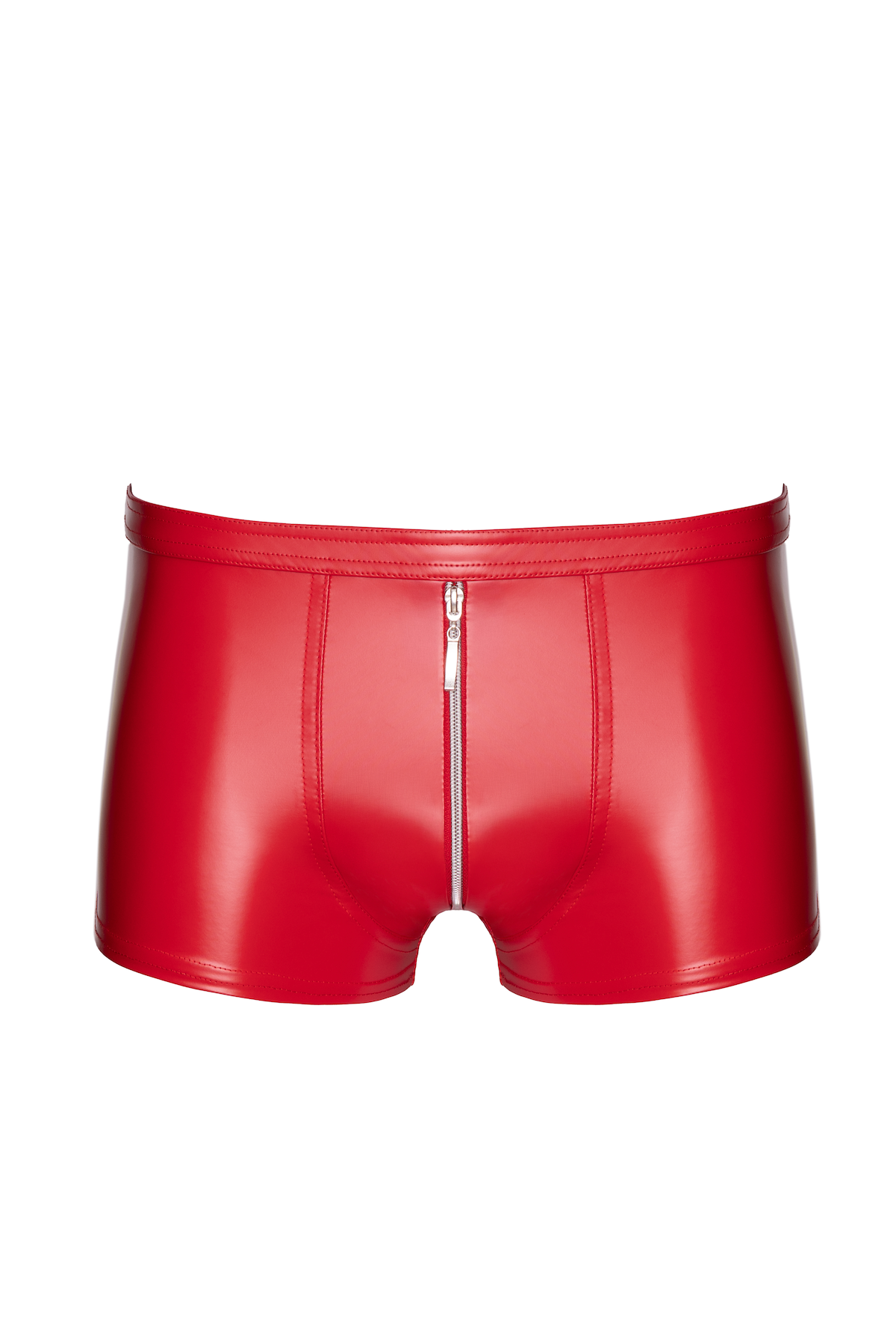 Чоловічі шорти з блискавкою H097 Ignite red Noir Handmade