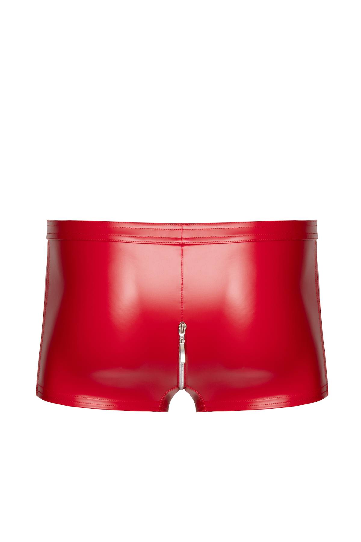 Чоловічі шорти з блискавкою H097 Ignite red Noir Handmade