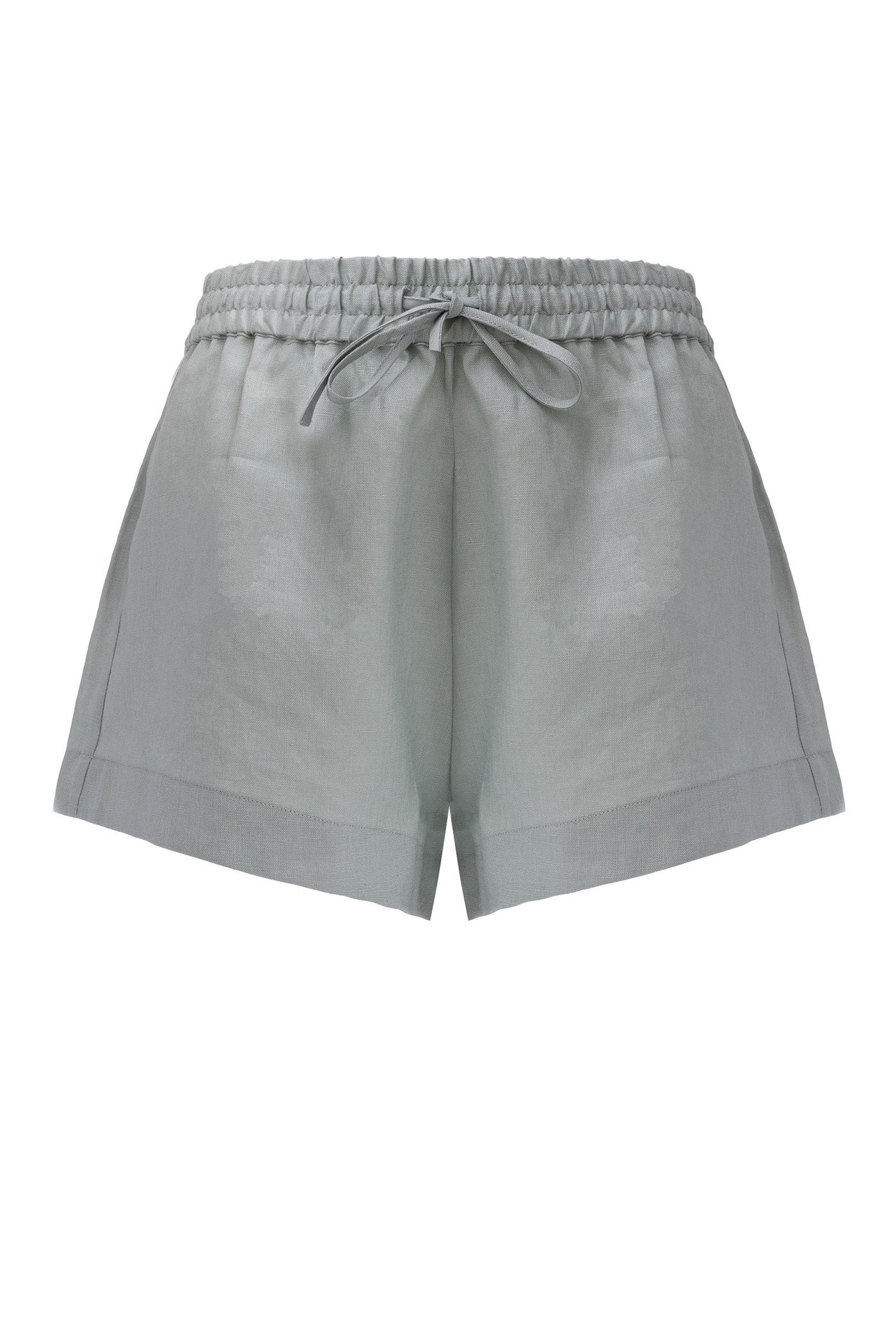 Льняные шорты 251206-05 Linen Spirit green