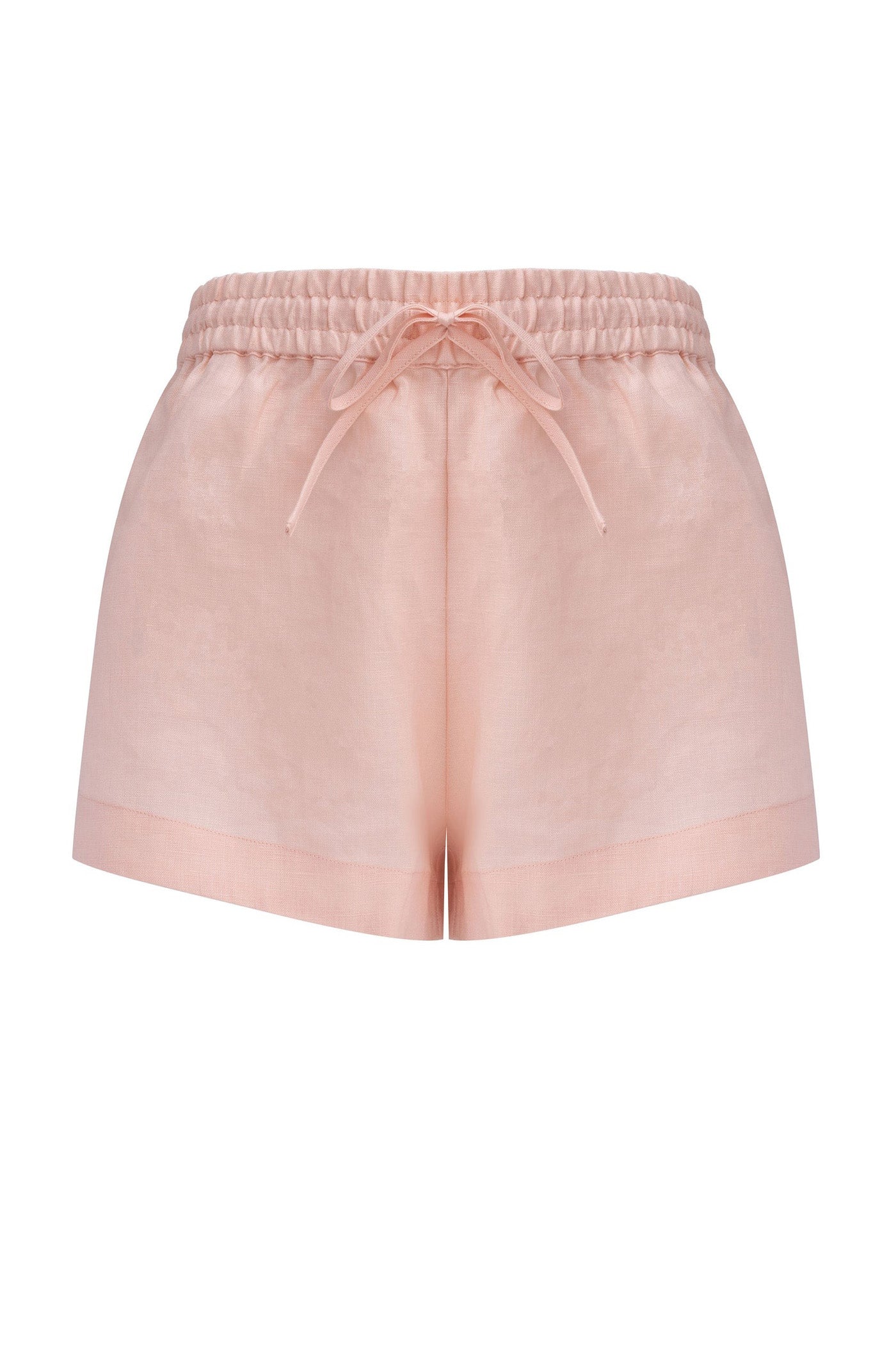Льняные шорты 251206-05 Linen Spirit peach powder
