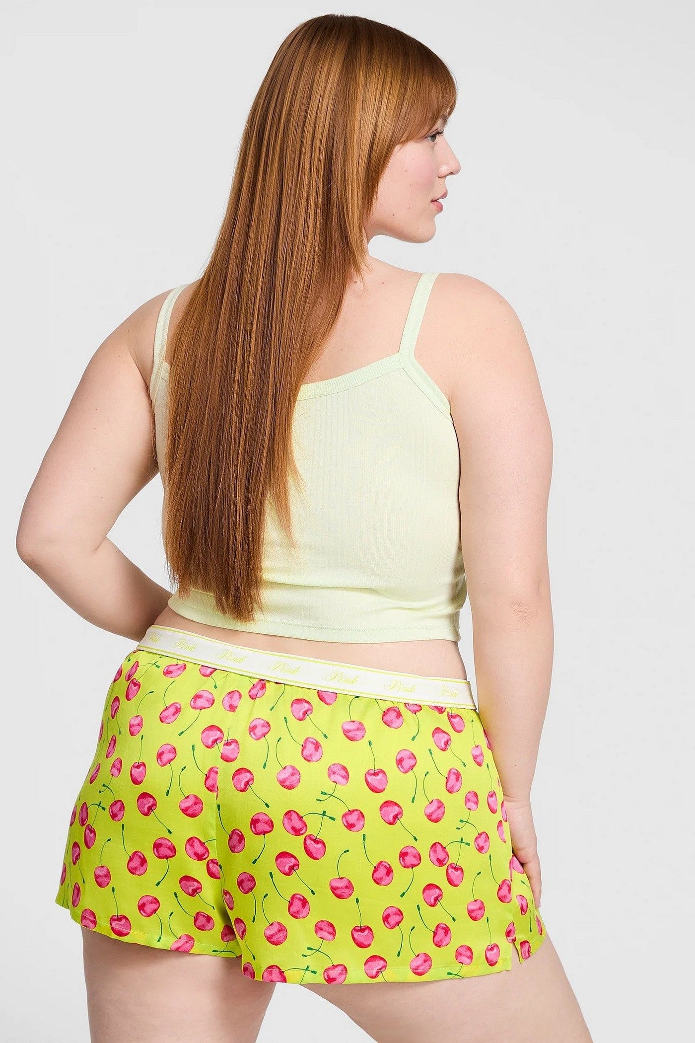 Домашні шорти 458443053 yellow Victoria`s Secret