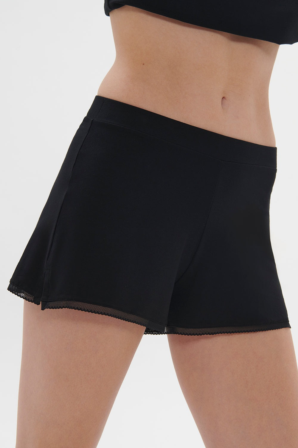 Пижамные шорты из вискозы Aurore 1C9640 black