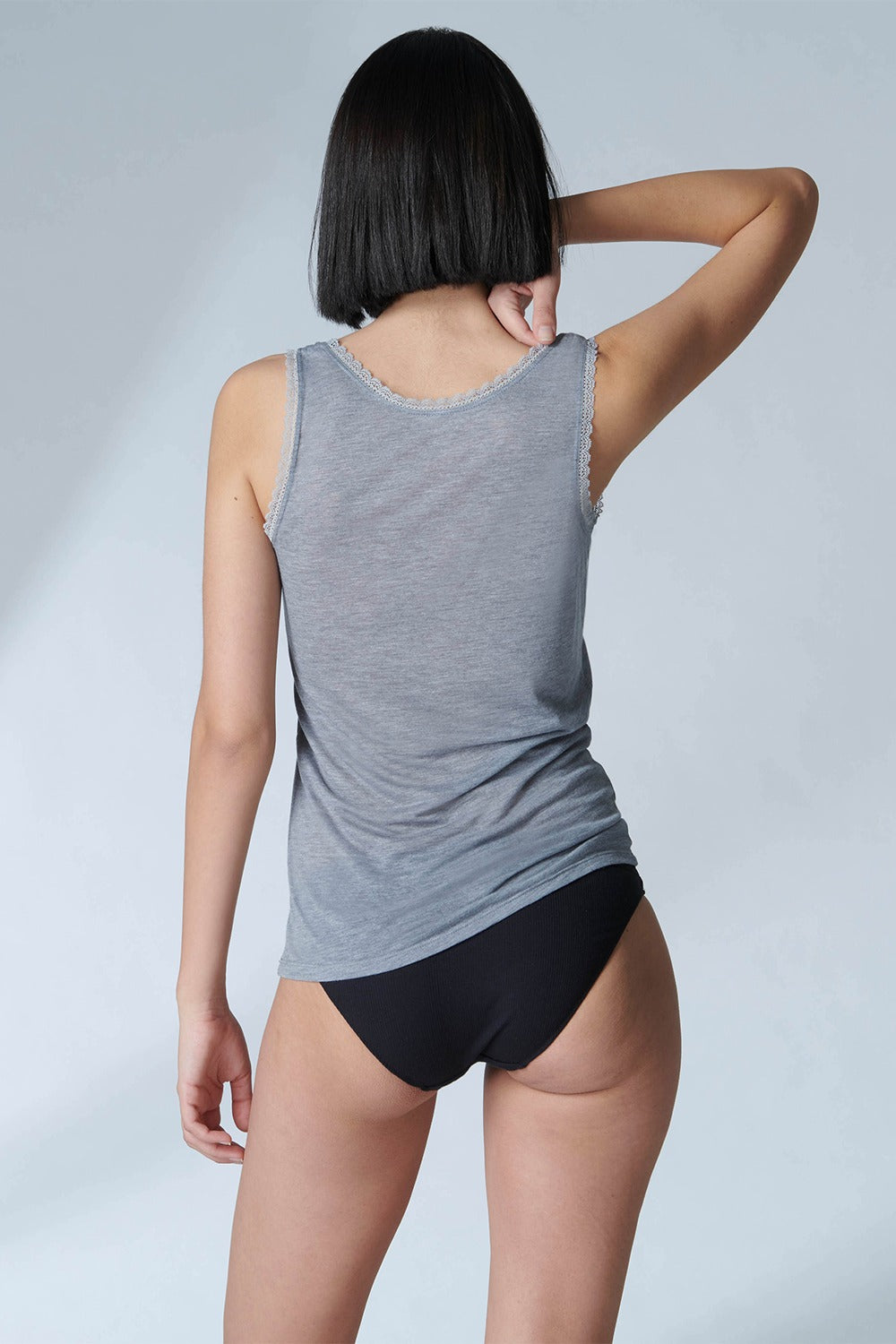 Майка из вискозы Cocooning 17S900 gris chine