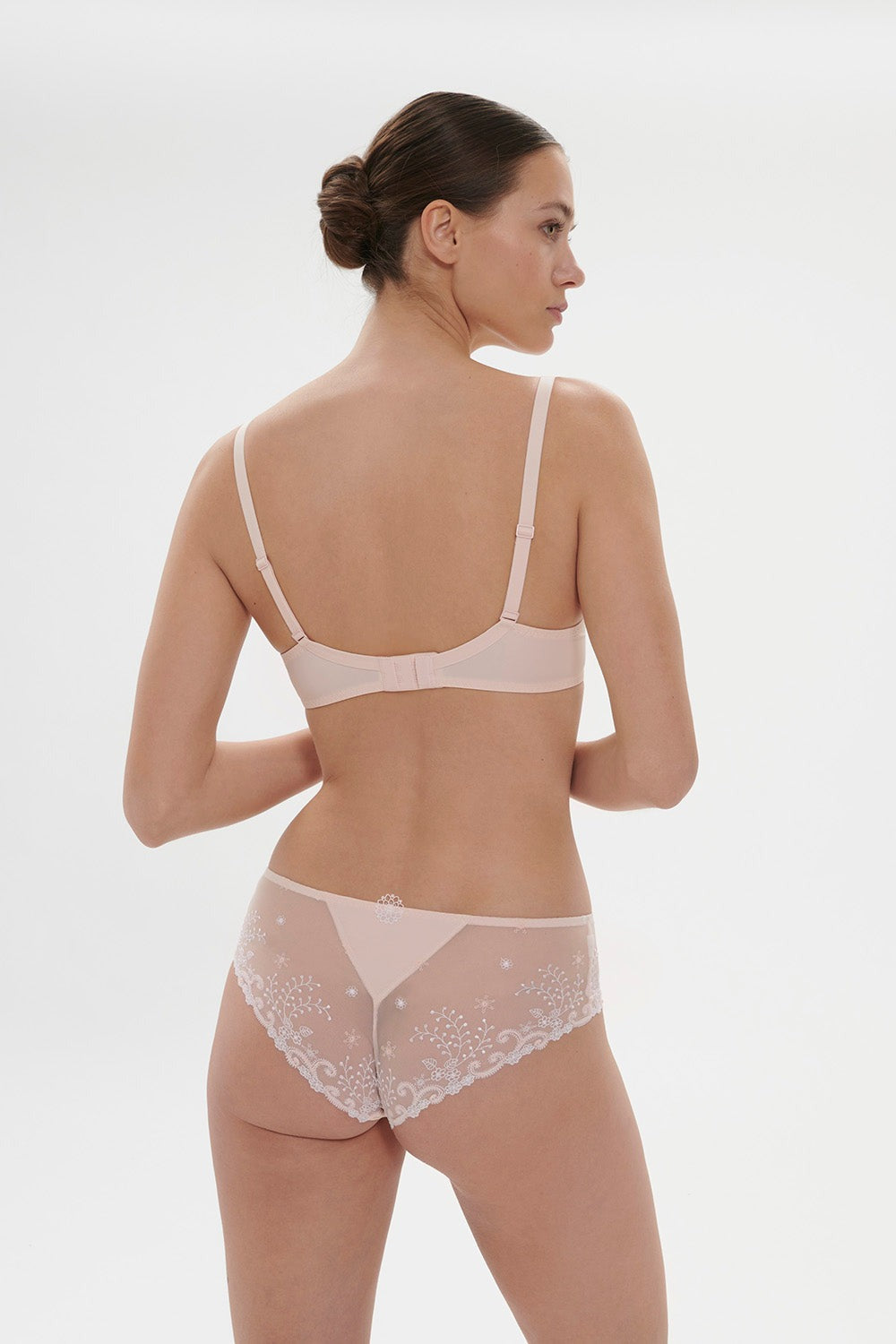 Трусики слип из микросетки Delice 12X630 blush