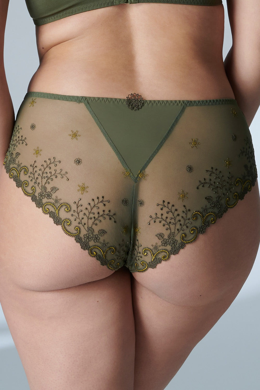 Трусики слип из микросетки Delice 12X630 safari FW22