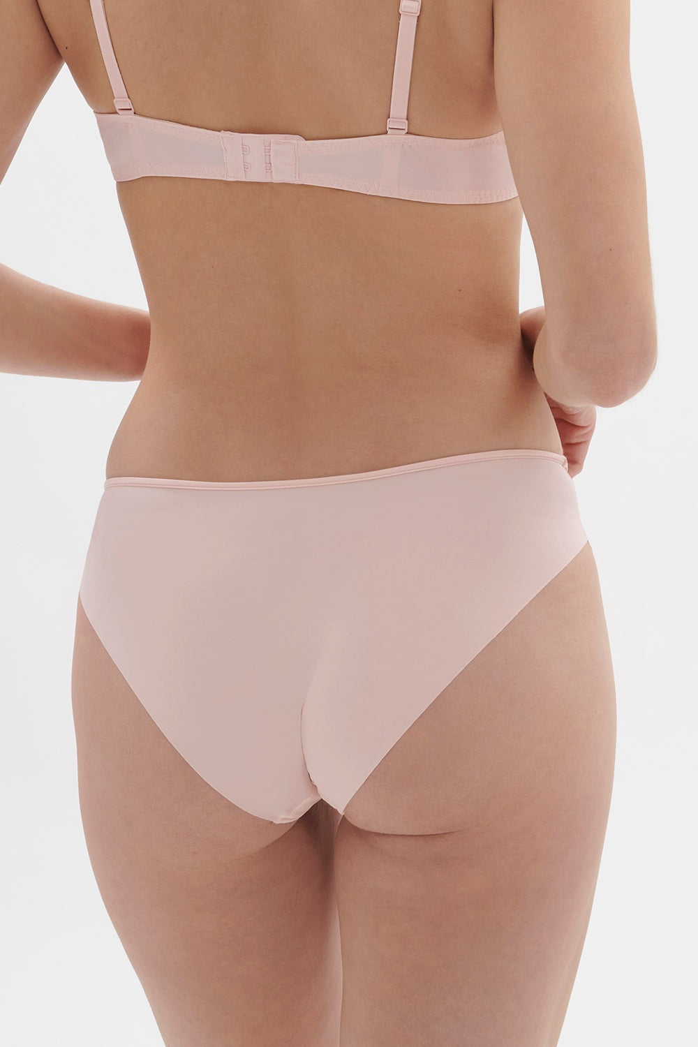 Трусики слип с кружевом Saga 15C720 rose nude