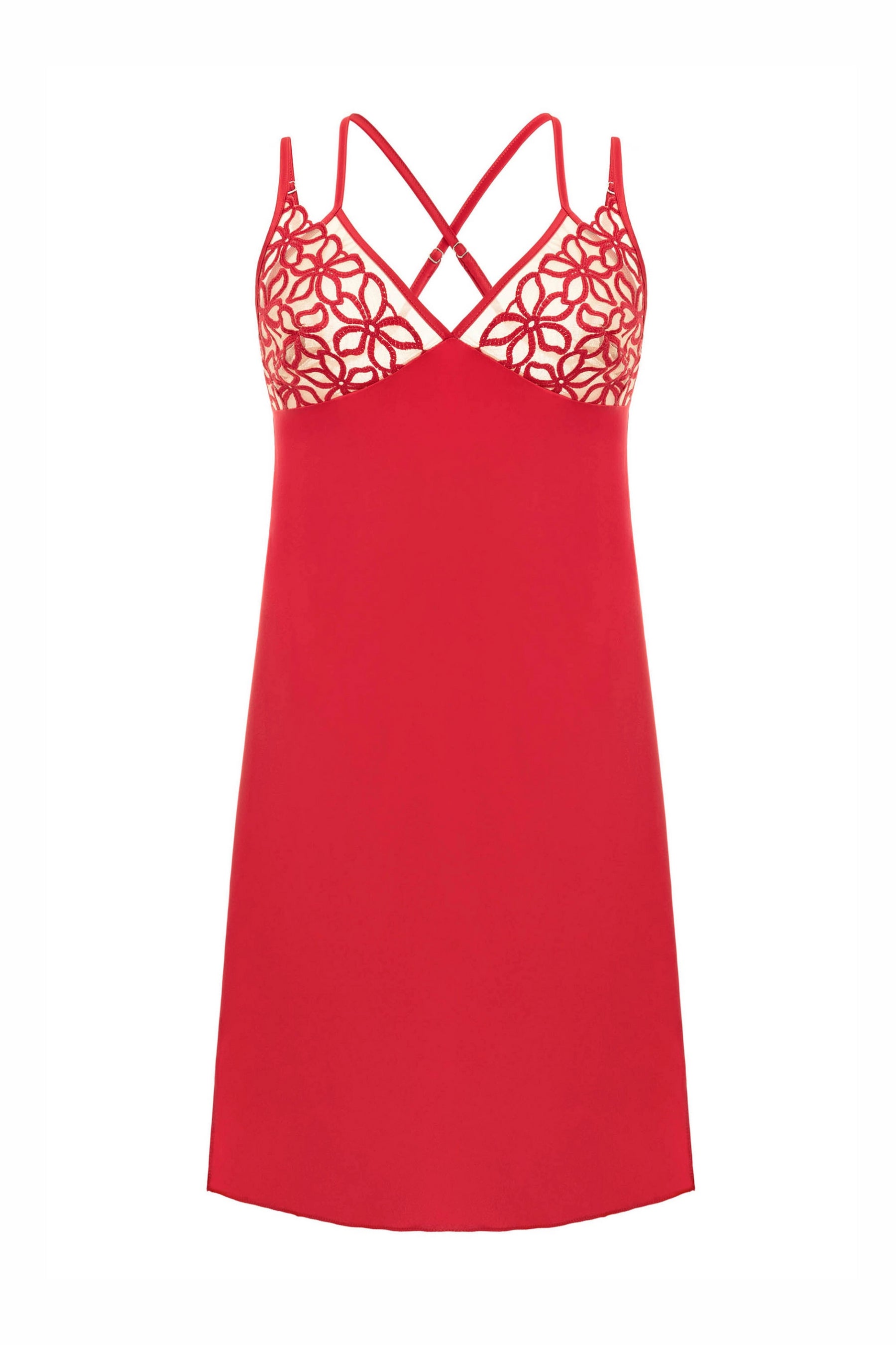 Сорочка з вишивкою 8181-6048 29 raspberry