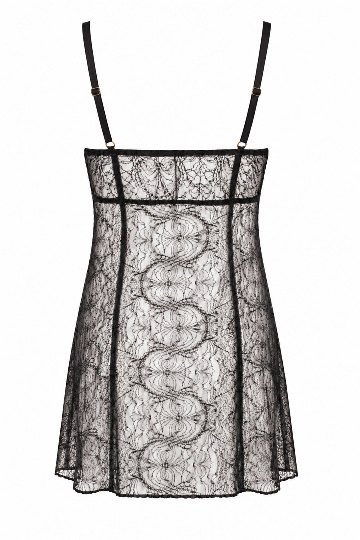 Мереживна сорочка 8187-2311/01 black Anabel Arto