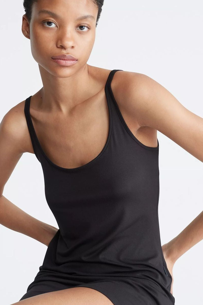 Домашнее платье-майка 100488211 black