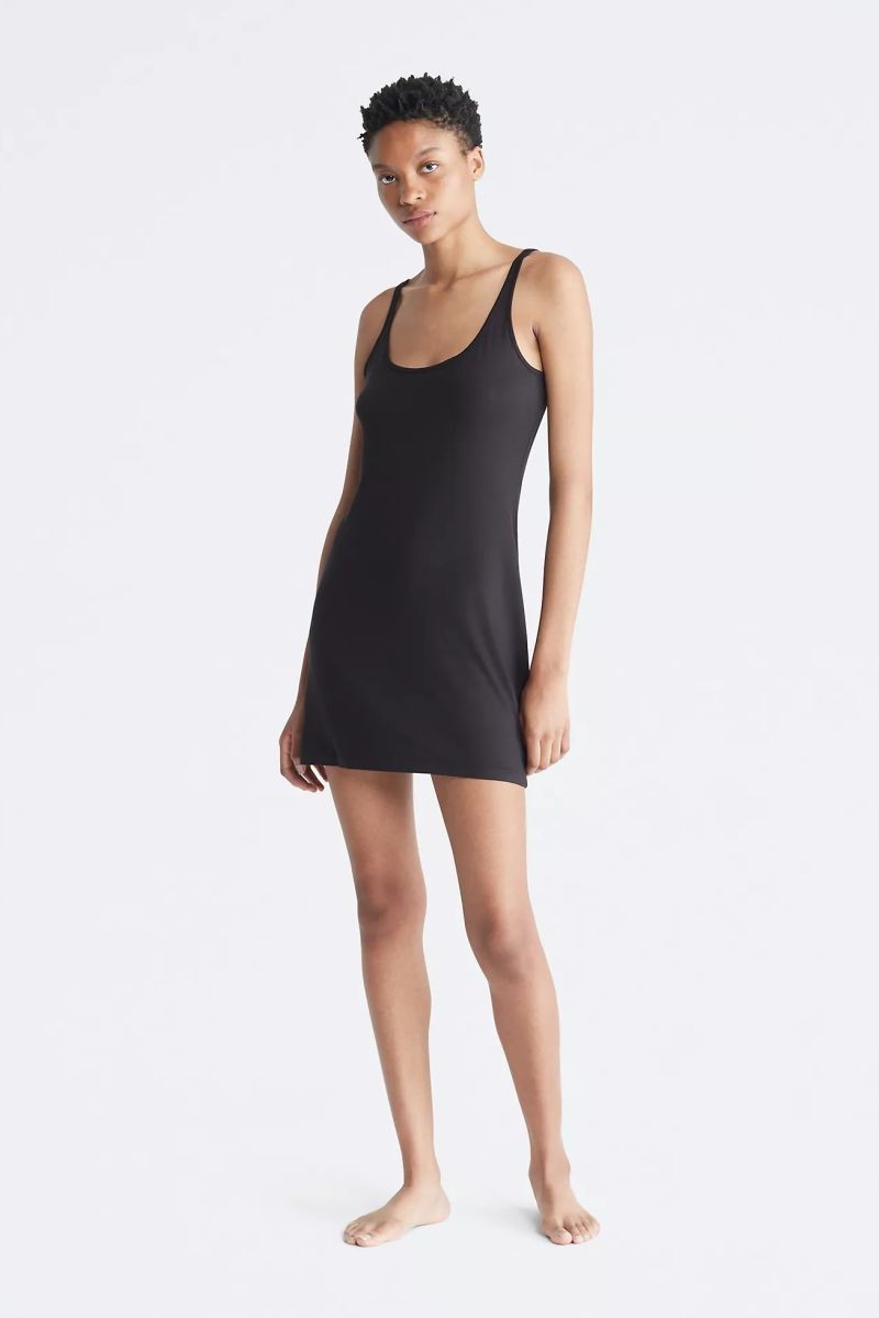 Домашнее платье-майка 100488211 black