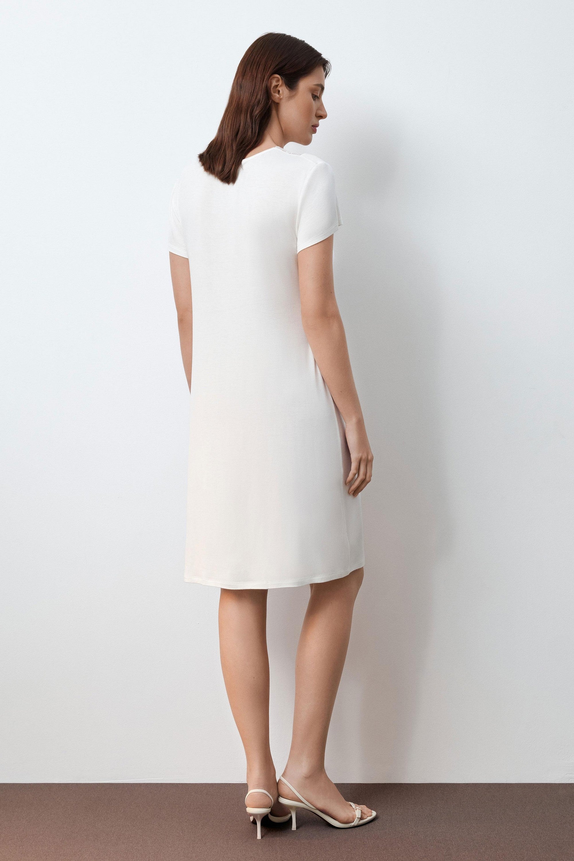 Ночная сорочка из бамбука 02100 ivory