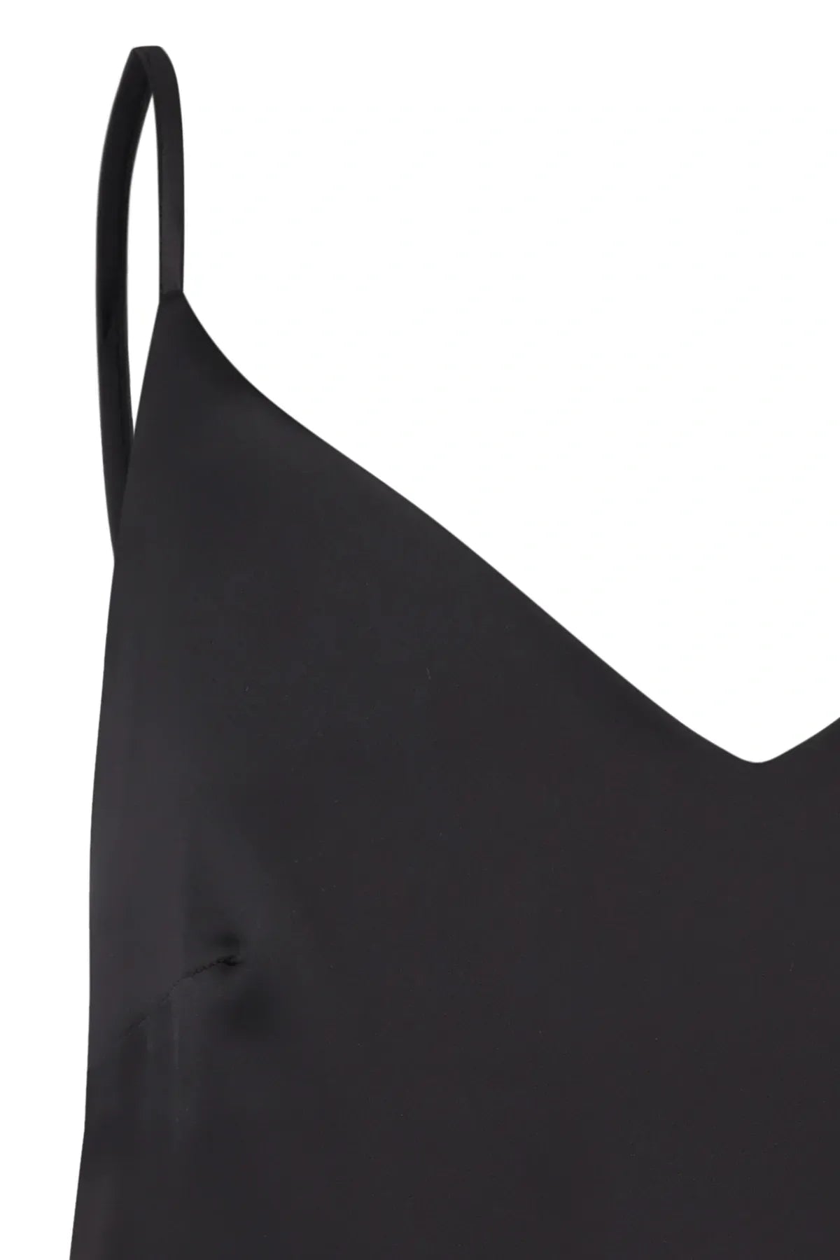 Сорочка из шелксатина S03198 black