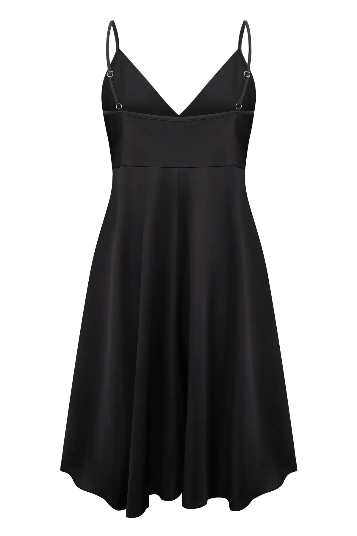 Сорочка из шелксатина S03199 black