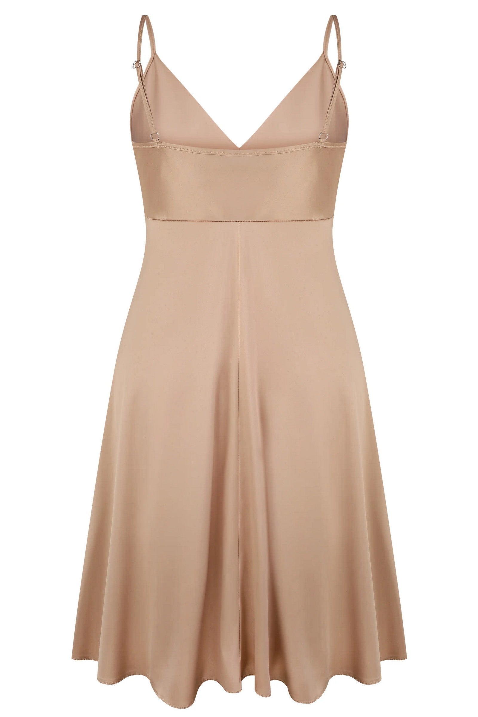 Сорочка з шовксатину S03199 gold