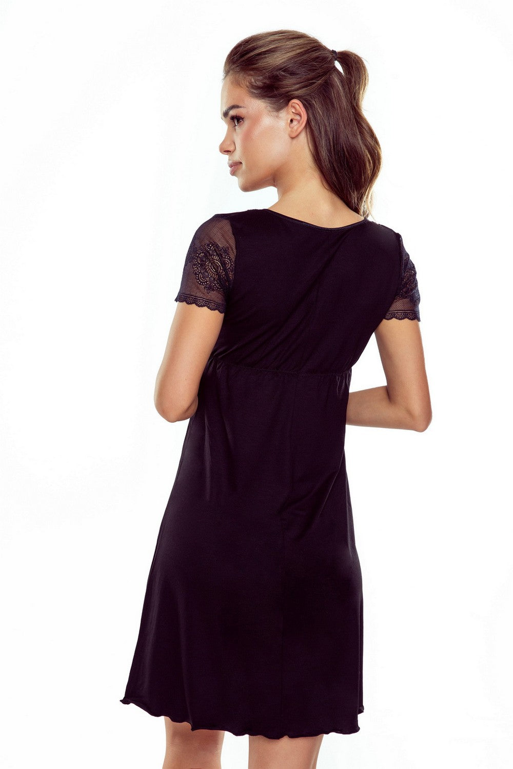 Сорочка из вискозы Lisette black