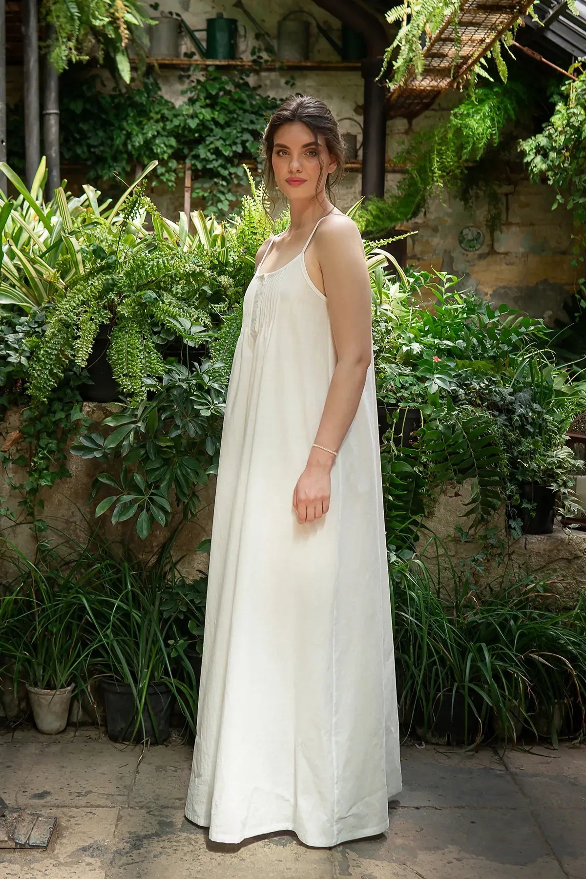 Льняная сорочка Evelyn LN0074-02-02