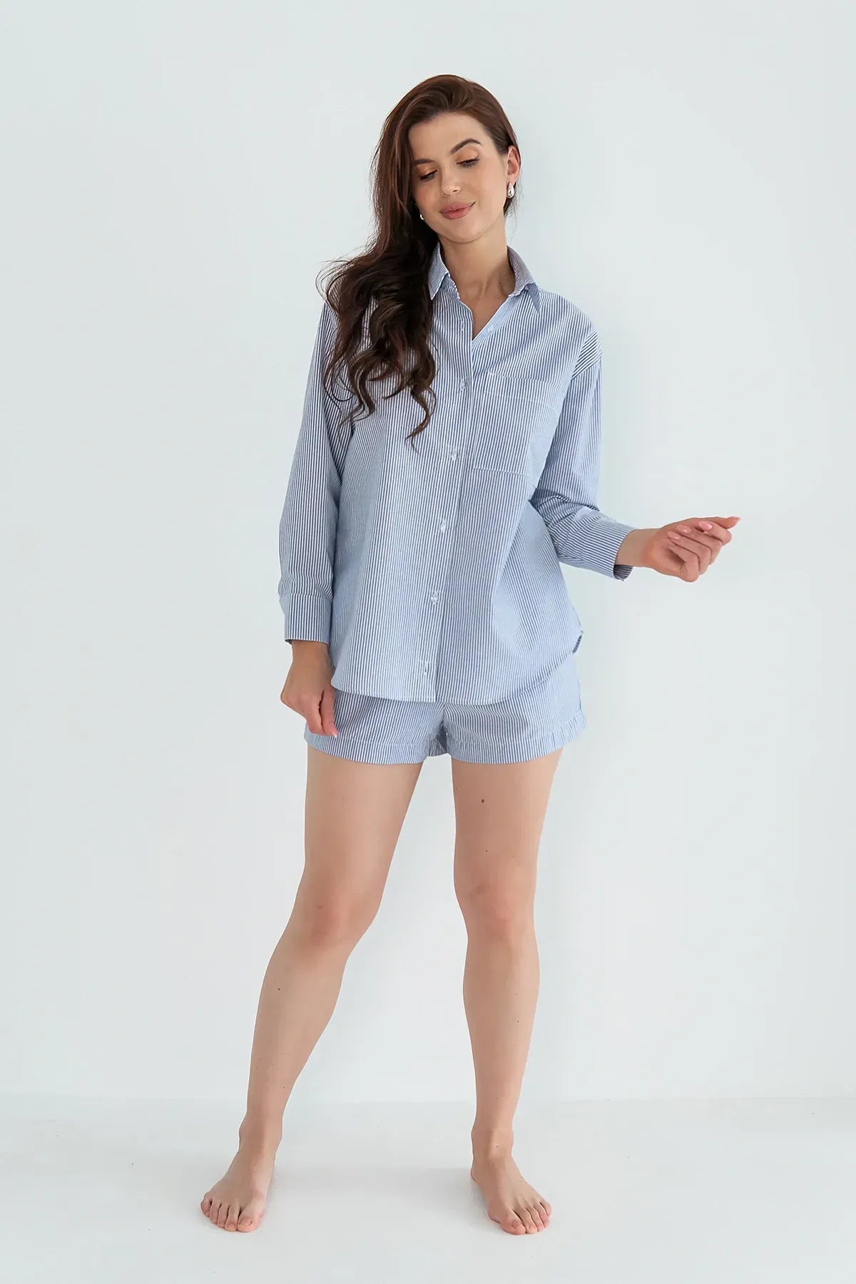 Хлопковая рубашка Seaside HL0058-75-60