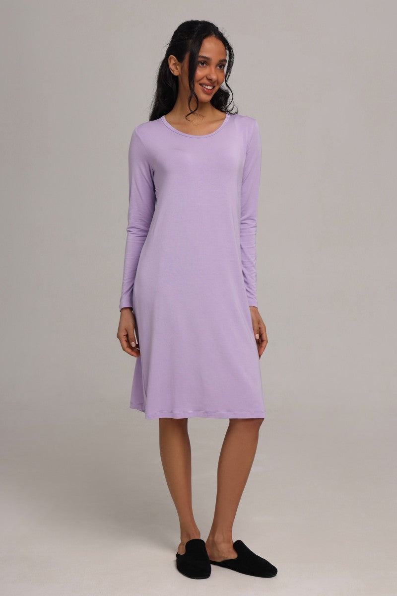 Сорочка з мікромодалу 25118 lavender