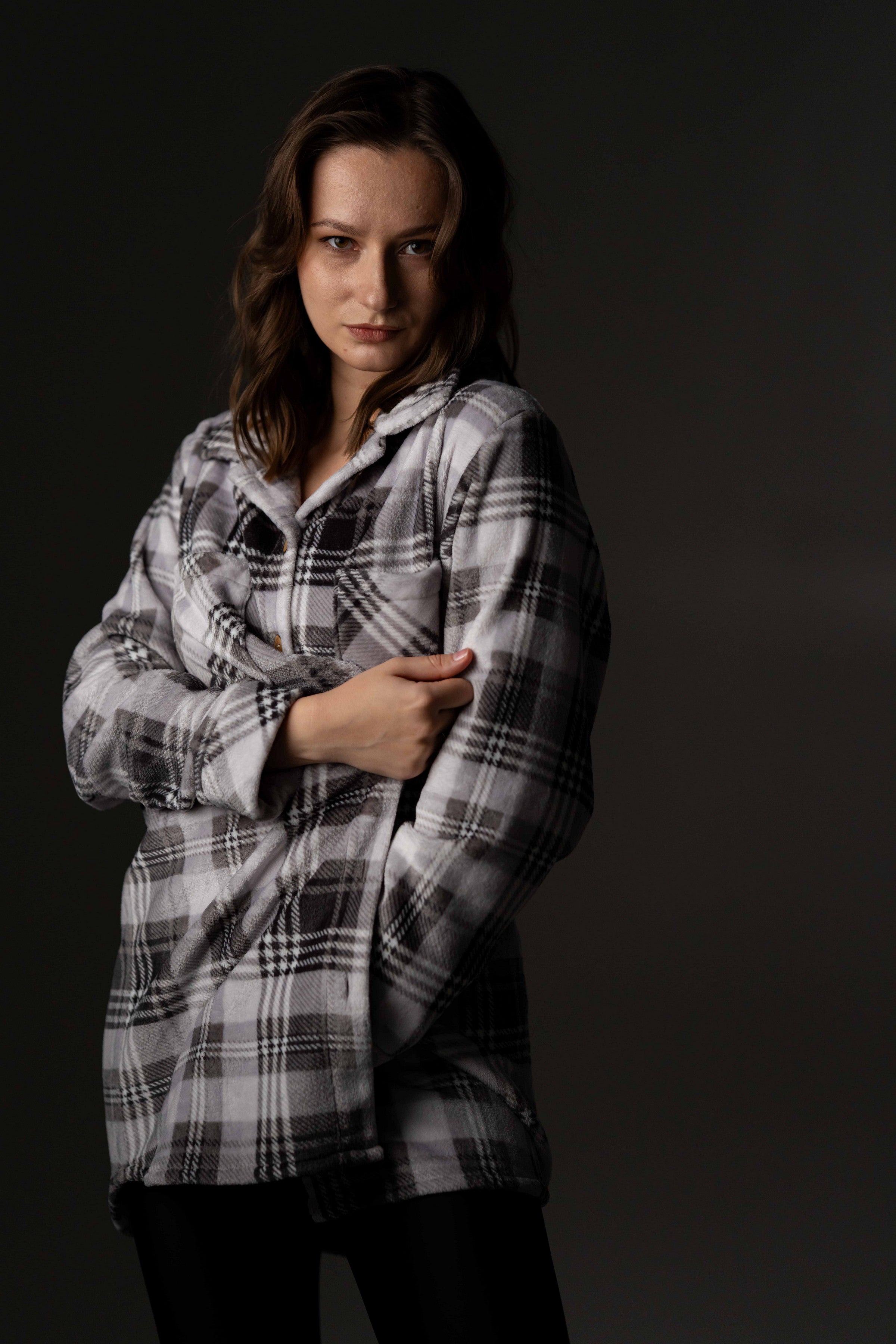 Рубашка из велсофта 25134