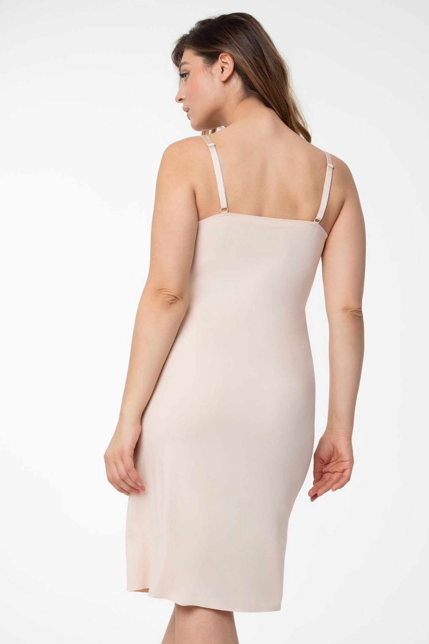 Гладка комбінація під одяг Soft&Smooth long nude
