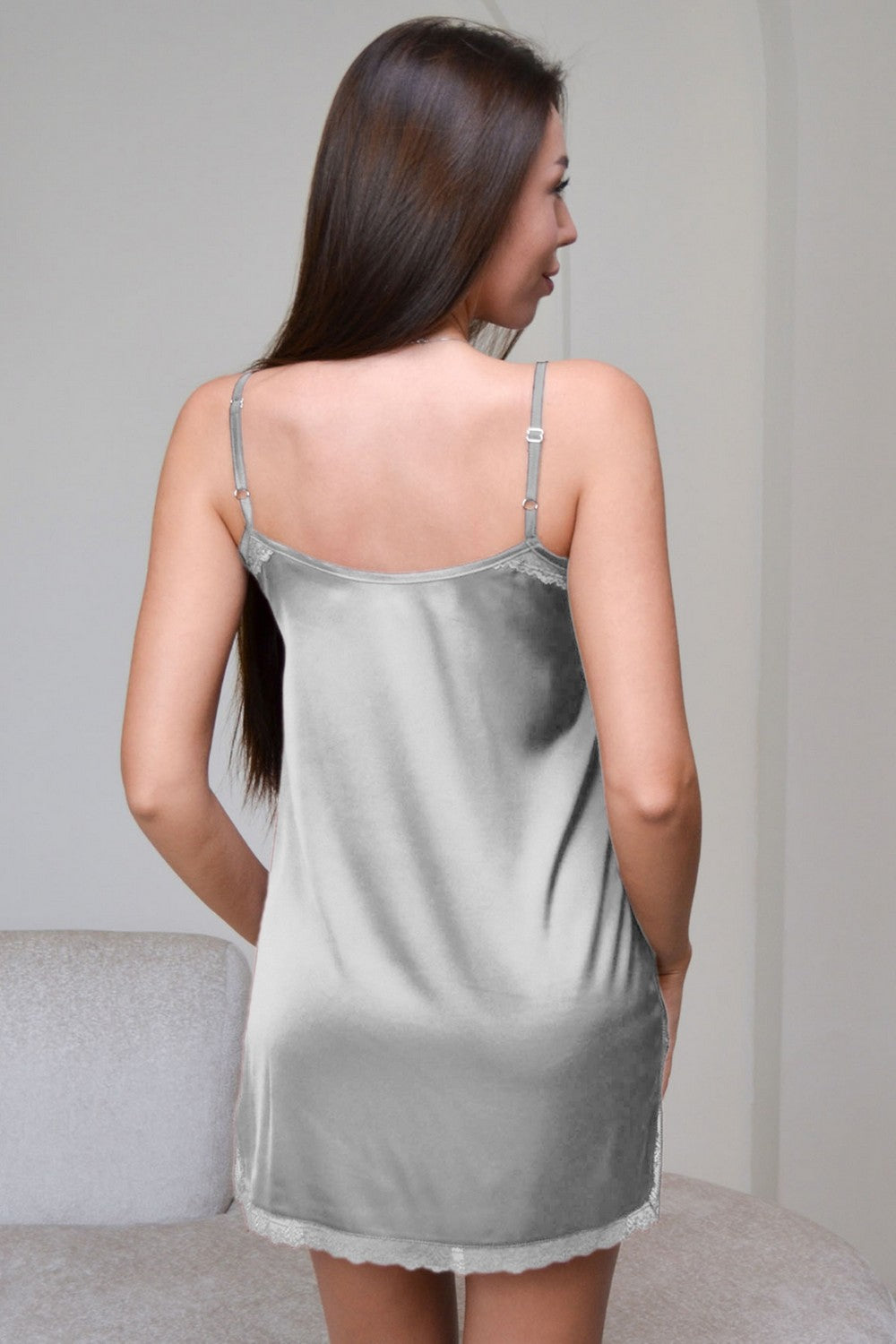 Атласная сорочка 1562/65034