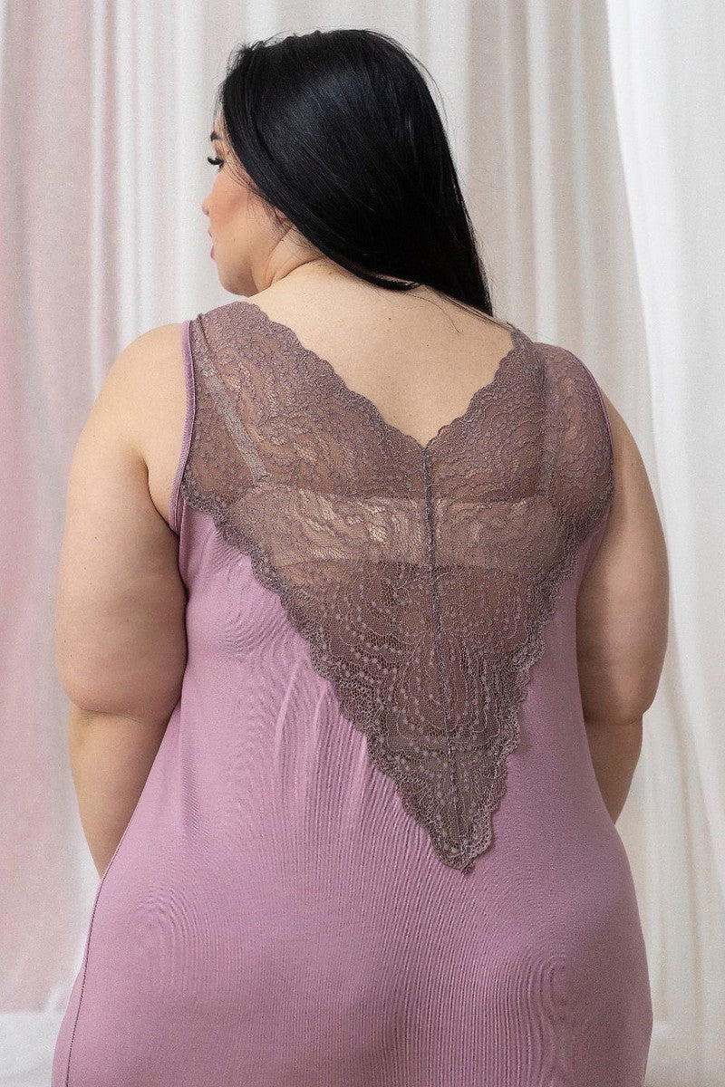 Ночная сорочка из вискозы Нф1220 lilac