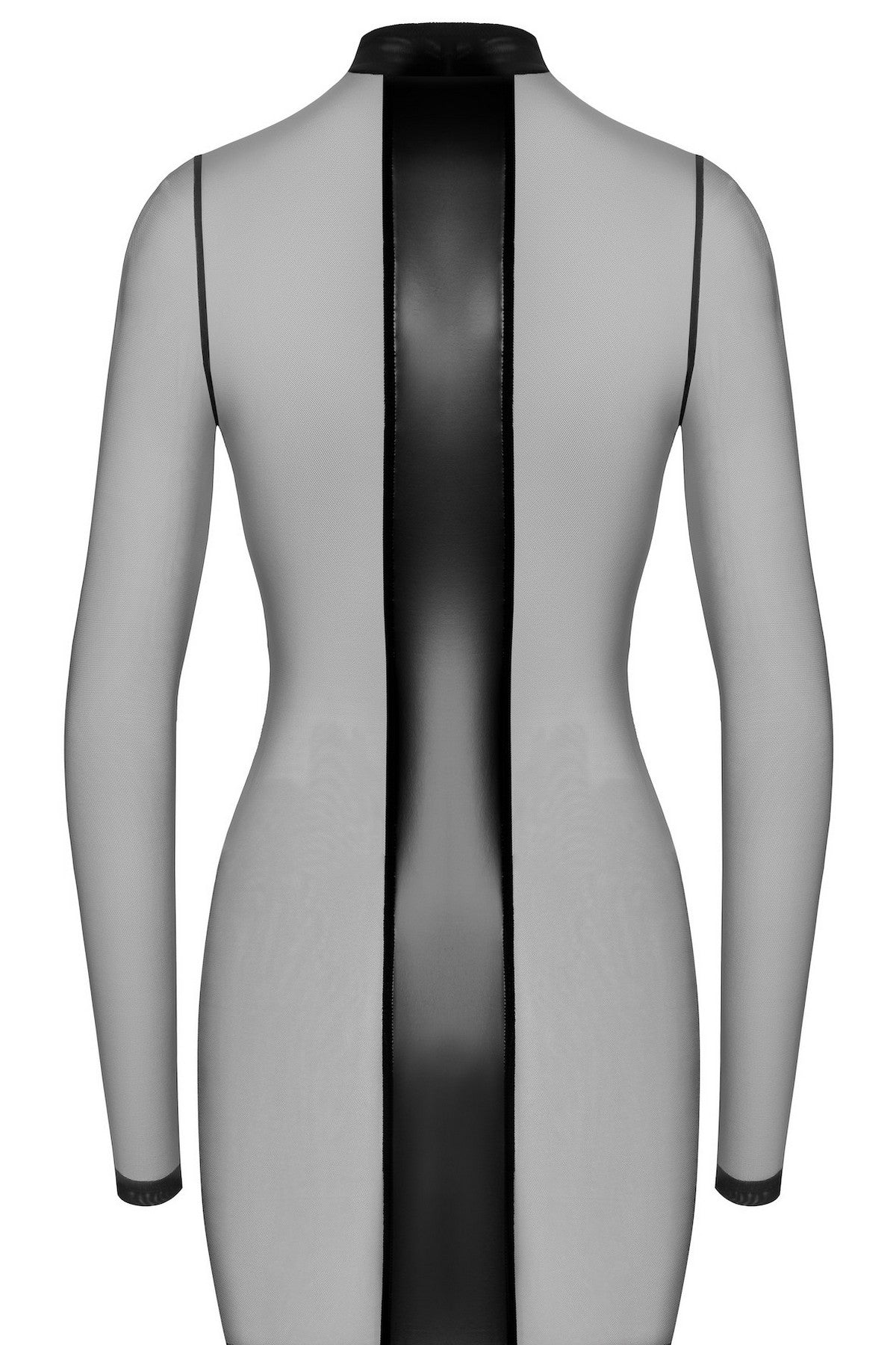 Плаття із мікросітки F369 Crossfire Mesh & Wetlook Noir Handmade