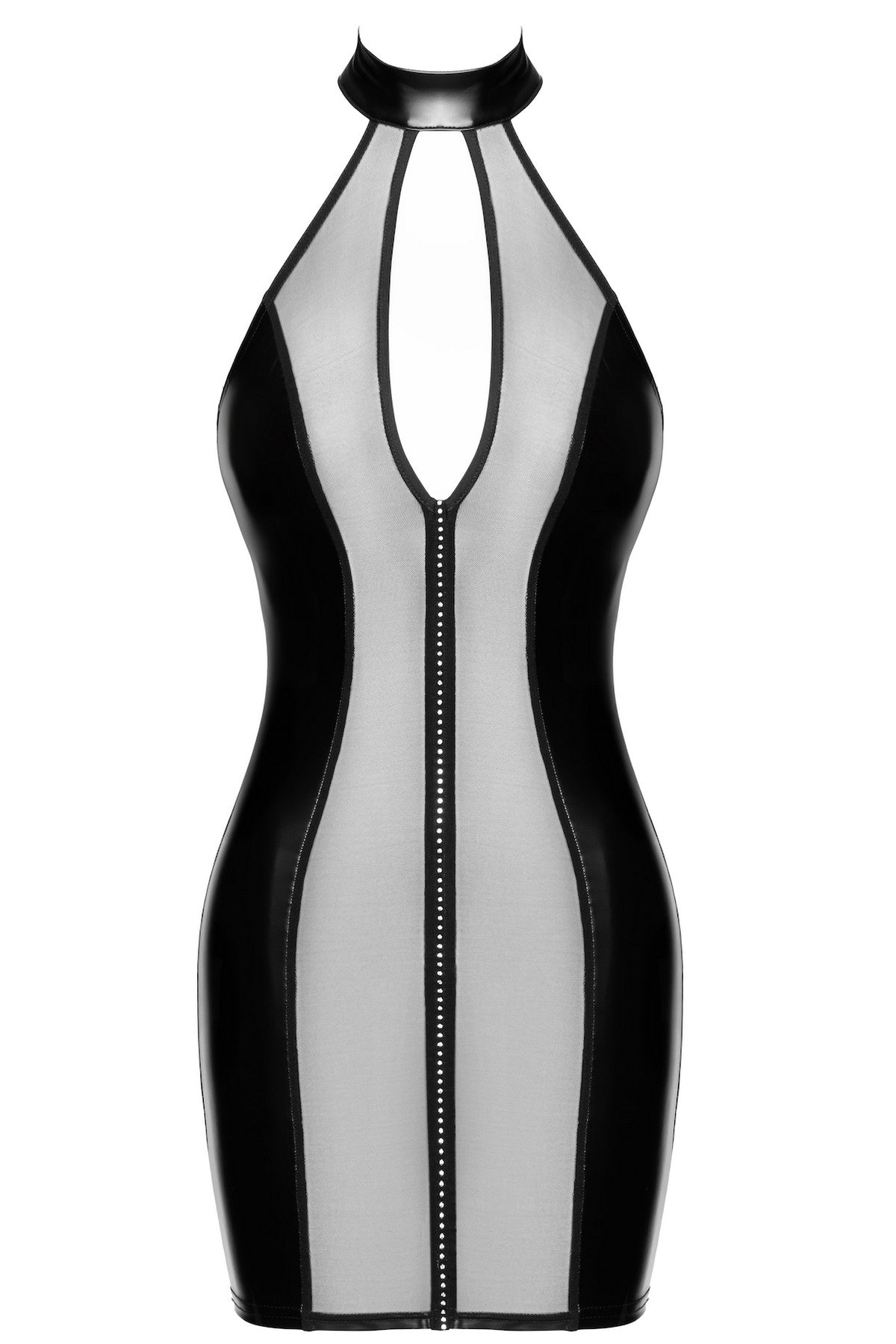Сукня зі стразами F370 Luxuria Crystal Sheer Noir Handmade