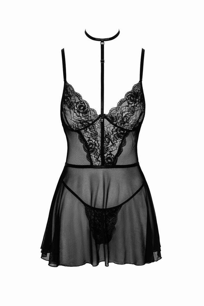 Бебідол з чокером Kissable First Kiss Noir Handmade