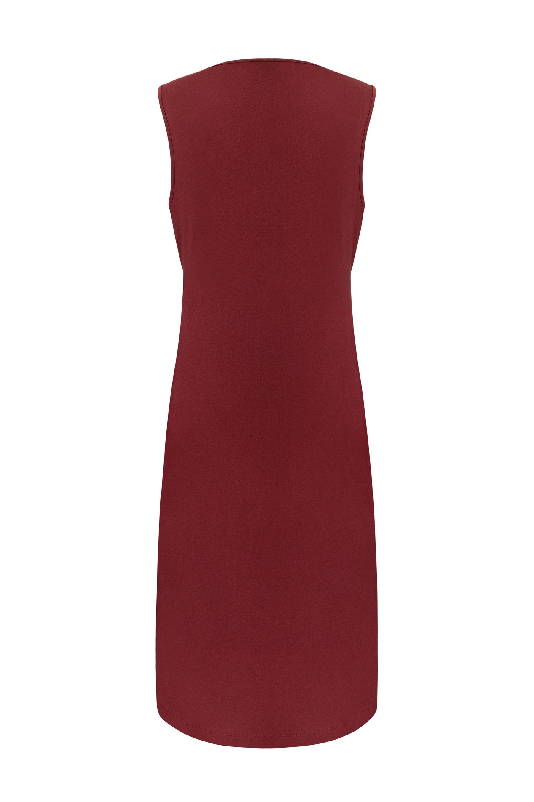 Нічна сорочка з мереживом 808-6009/134 marsala Obrana спина