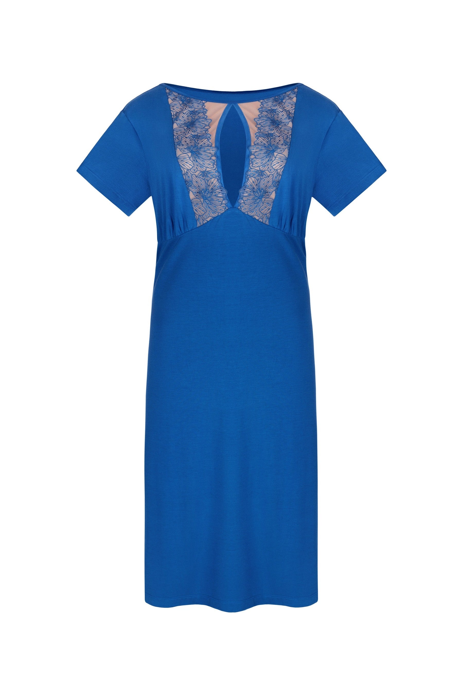 Ночная сорочка из модала 811-6066 blue