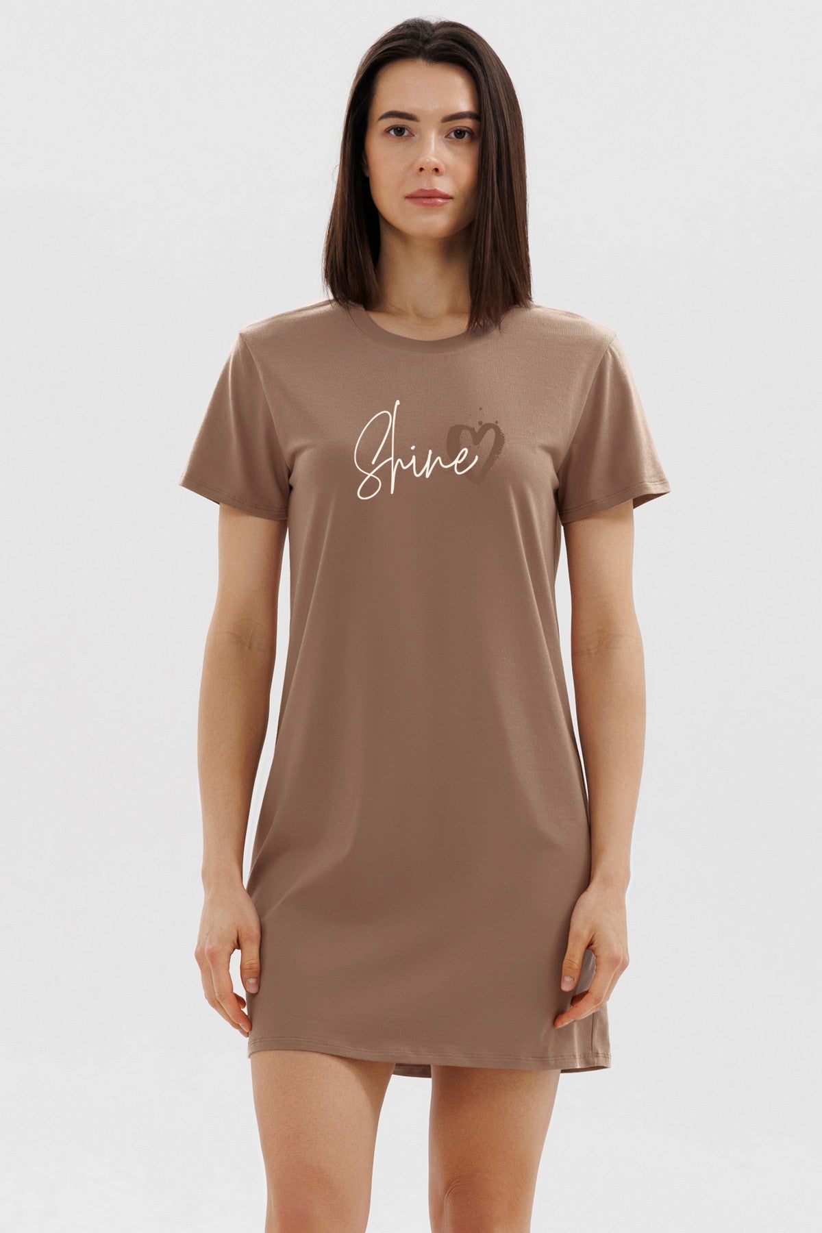 Хлопковая сорочка-футболка 1761/16350