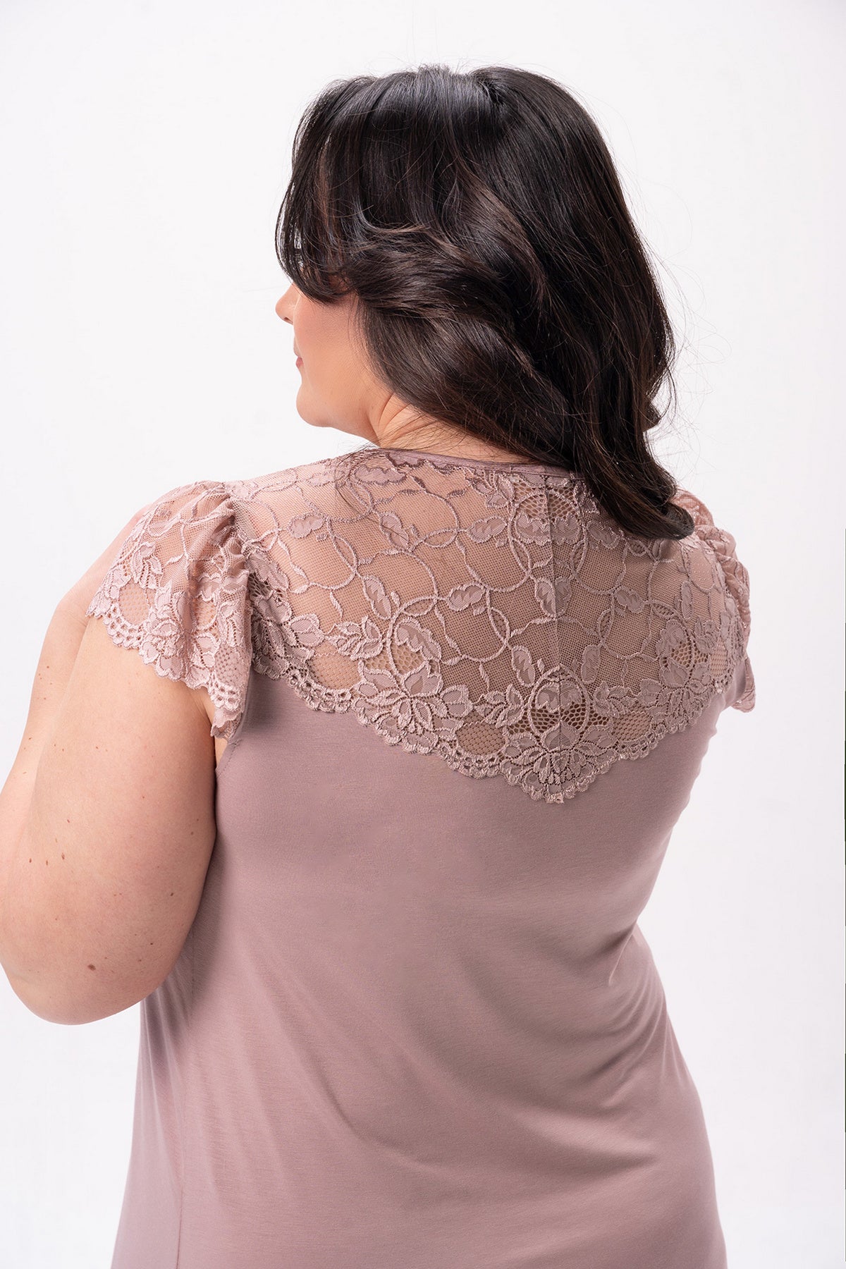 Сорочка з віскози 2340 cappucino